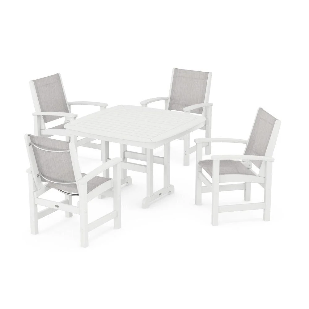 POLYWOOD® - Coastal 5-Piece Dining Set - PWS914 - Image 64