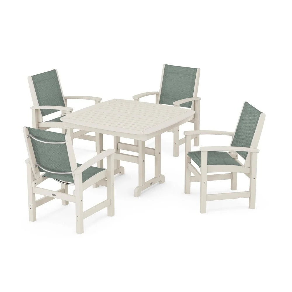 POLYWOOD® - Coastal 5-Piece Dining Set - PWS914 - Image 68
