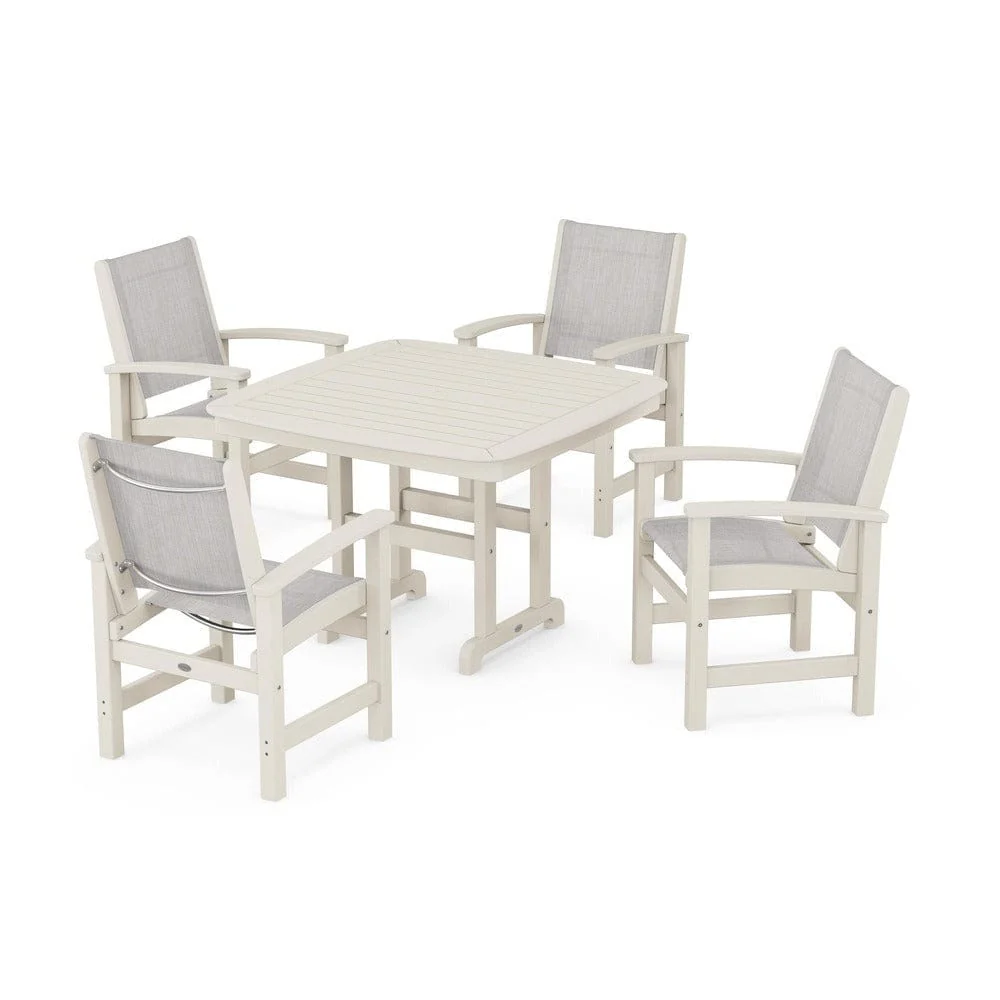 POLYWOOD® - Coastal 5-Piece Dining Set - PWS914 - Image 69