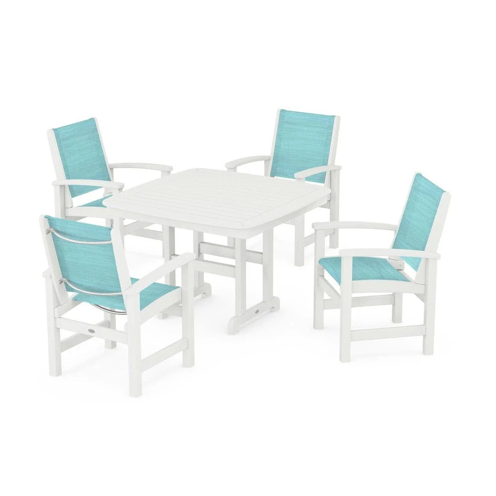 POLYWOOD® - Coastal 5-Piece Dining Set - PWS914 - Image 71