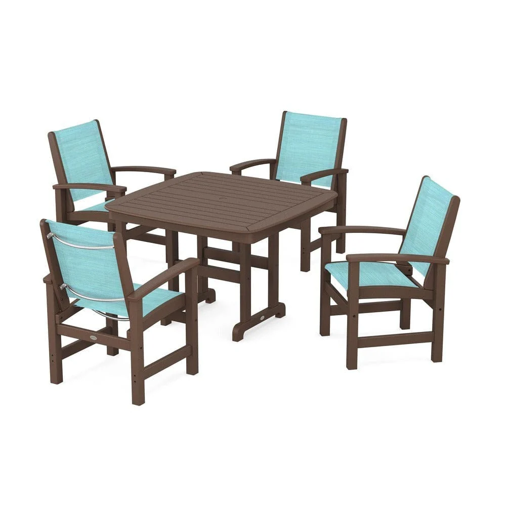 POLYWOOD® - Coastal 5-Piece Dining Set - PWS914 - Image 73