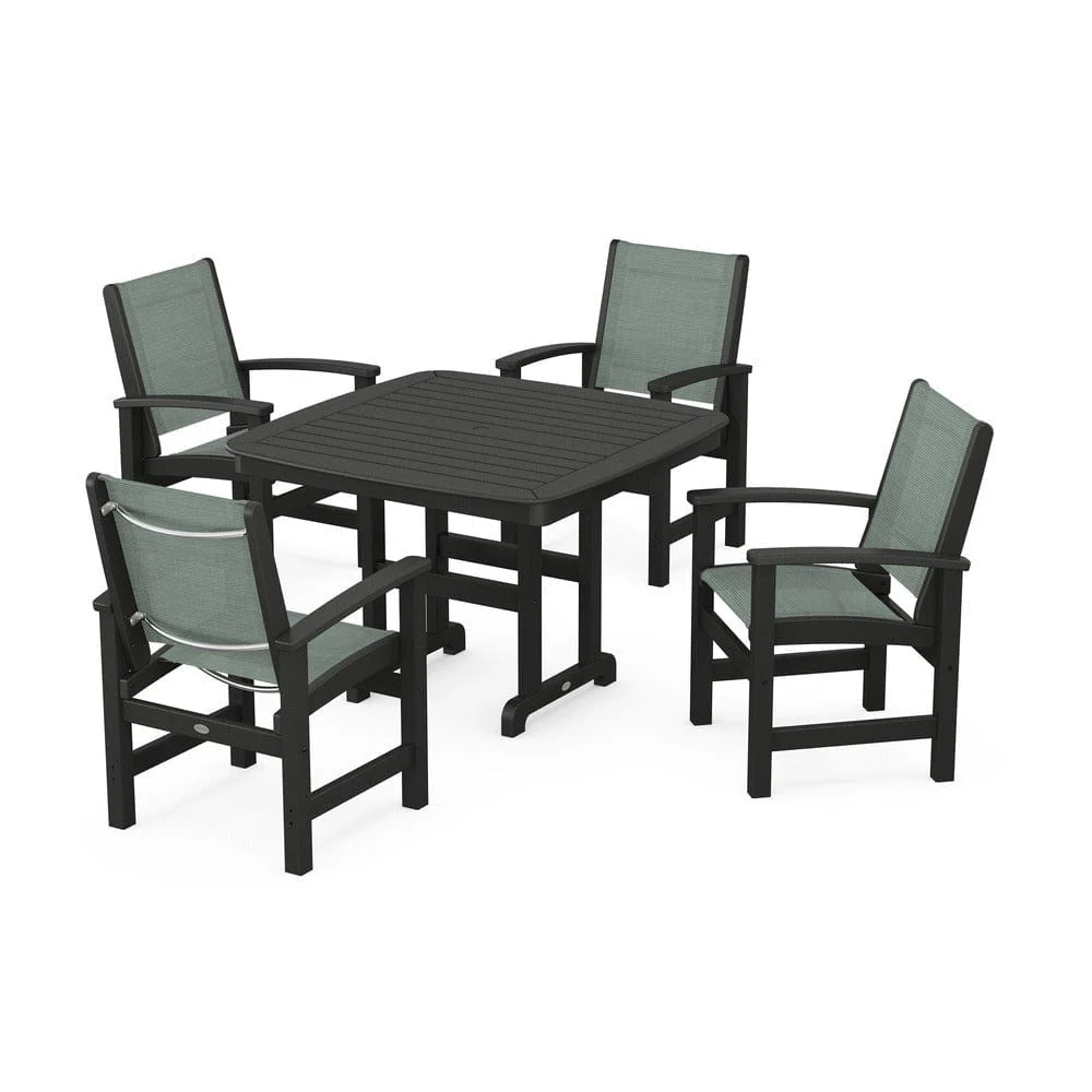 POLYWOOD® - Coastal 5-Piece Dining Set - PWS914 - Image 75