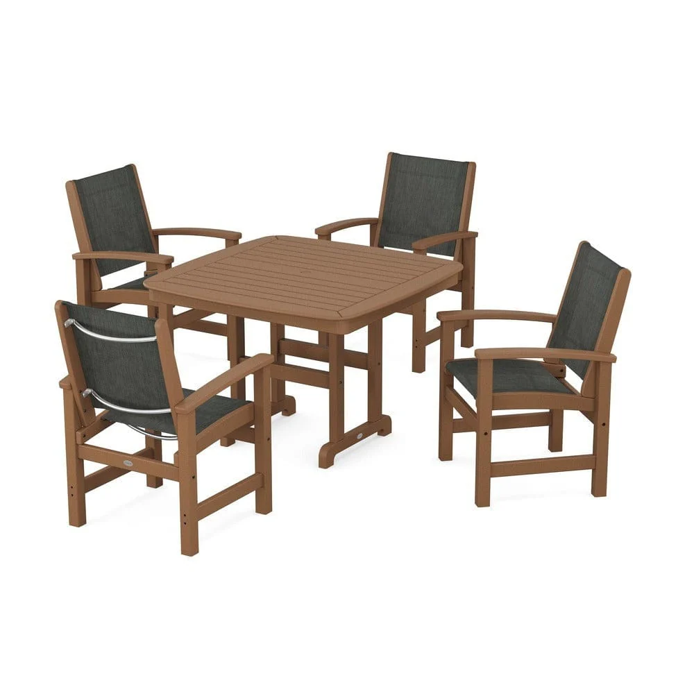 POLYWOOD® - Coastal 5-Piece Dining Set - PWS914 - Image 79