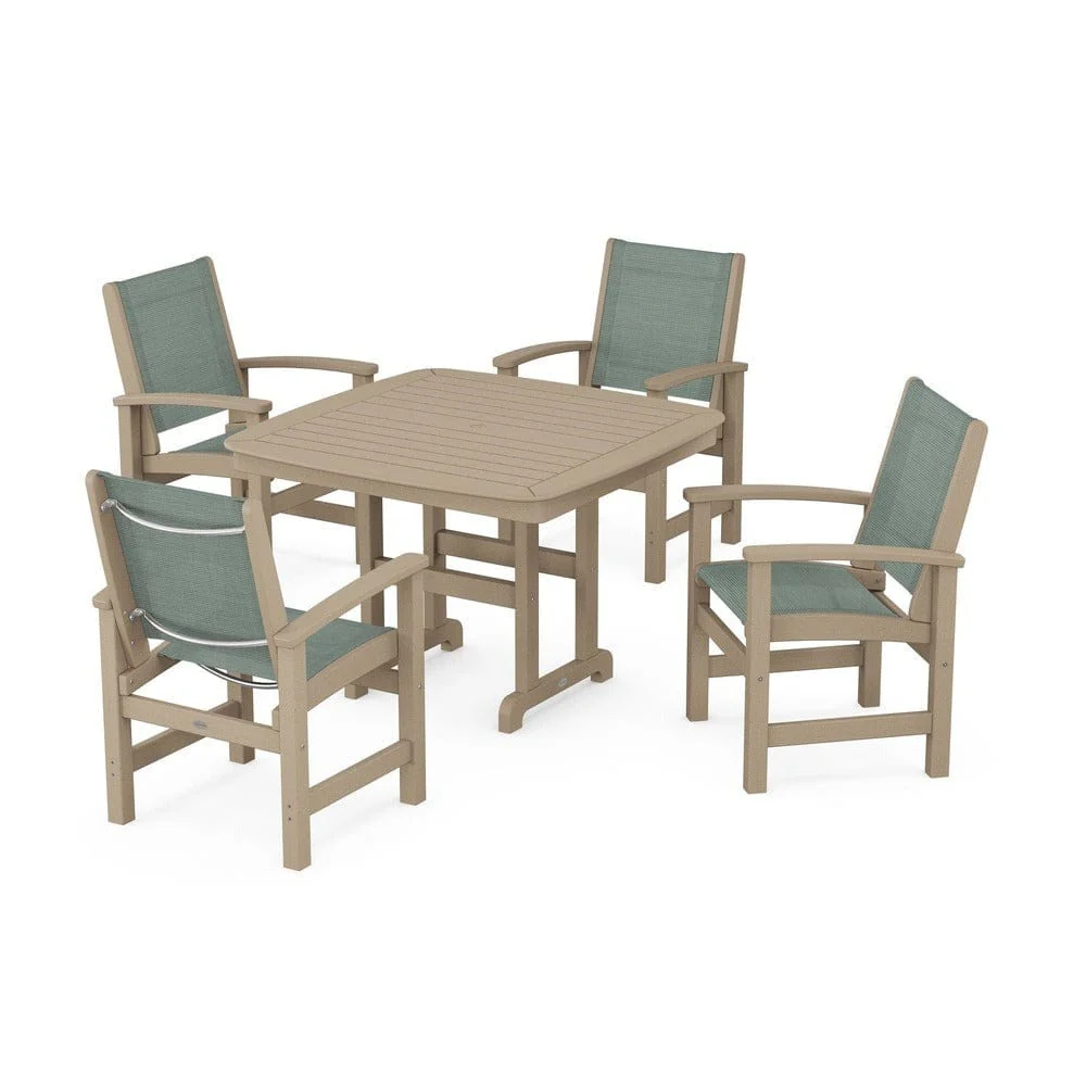 POLYWOOD® - Coastal 5-Piece Dining Set - PWS914 - Image 92