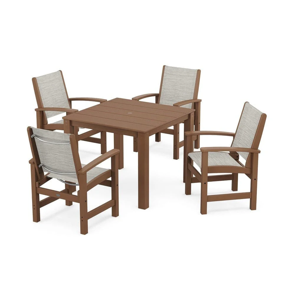 POLYWOOD® - Coastal 5-Piece Parsons Dining Set - PWS2278 - Image 10
