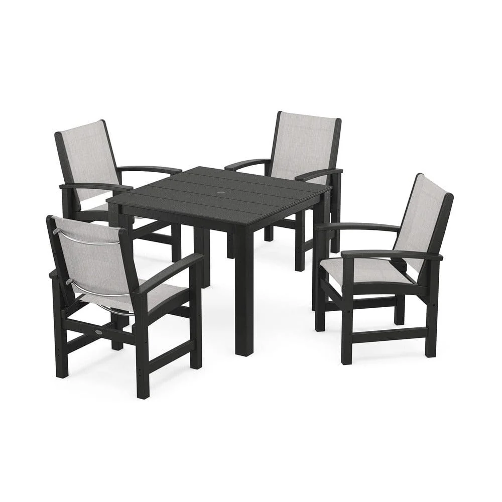 POLYWOOD® - Coastal 5-Piece Parsons Dining Set - PWS2278 - Image 12