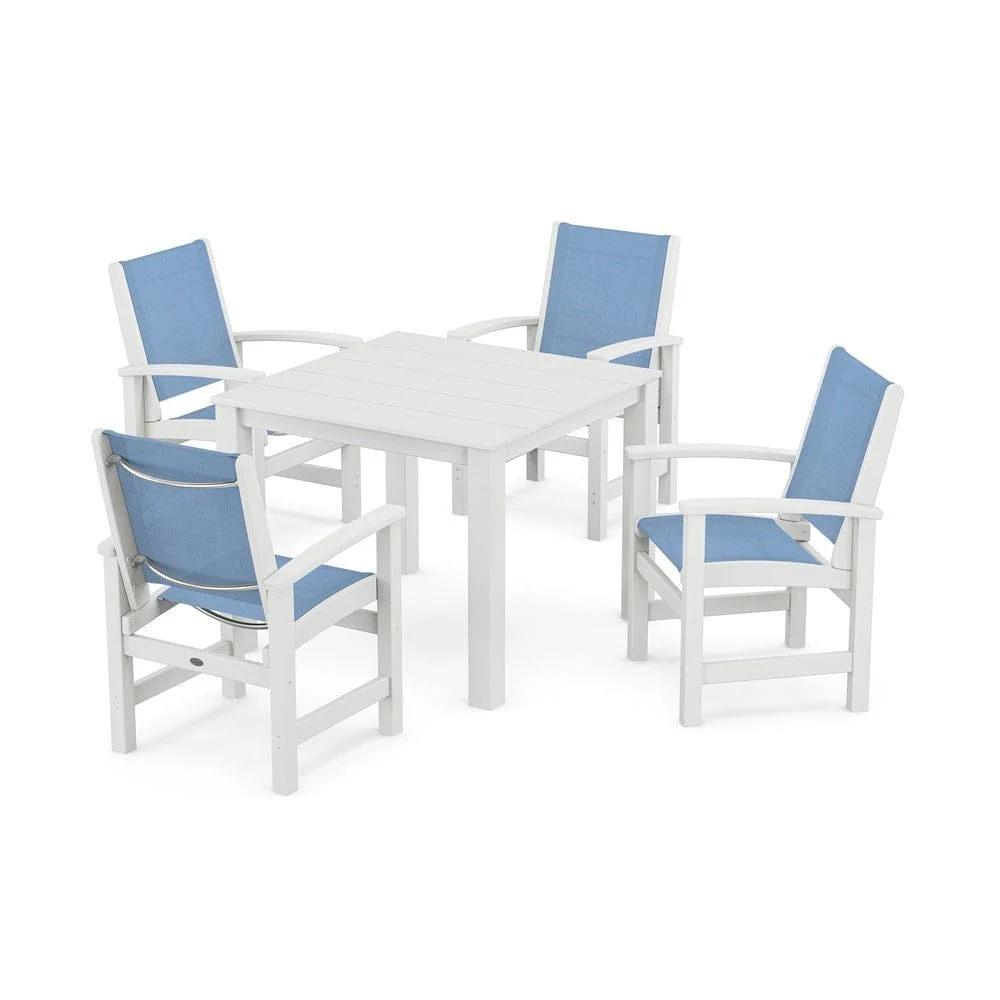 POLYWOOD® - Coastal 5-Piece Parsons Dining Set - PWS2278 - Image 18