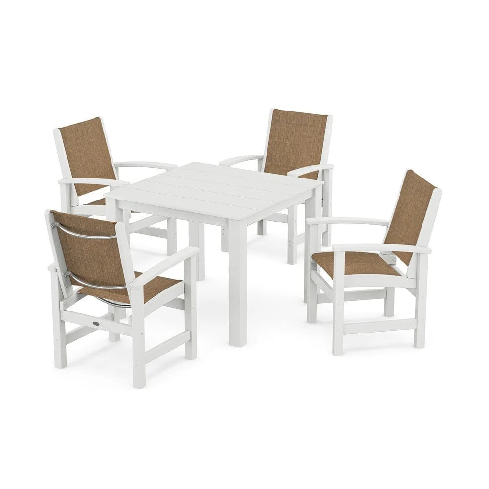POLYWOOD® - Coastal 5-Piece Parsons Dining Set - PWS2278 - Image 22