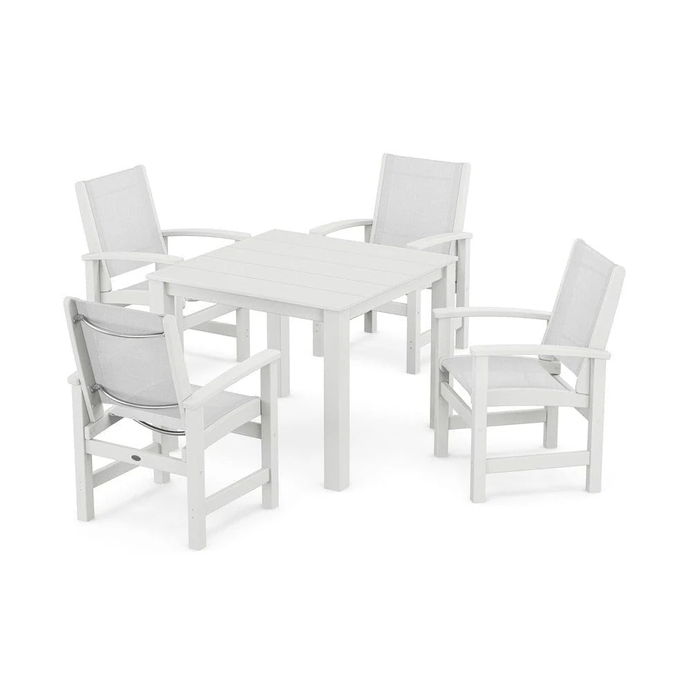 POLYWOOD® - Coastal 5-Piece Parsons Dining Set - PWS2278 - Image 27