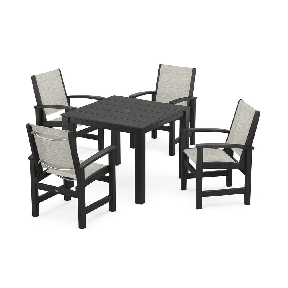 POLYWOOD® - Coastal 5-Piece Parsons Dining Set - PWS2278 - Image 33