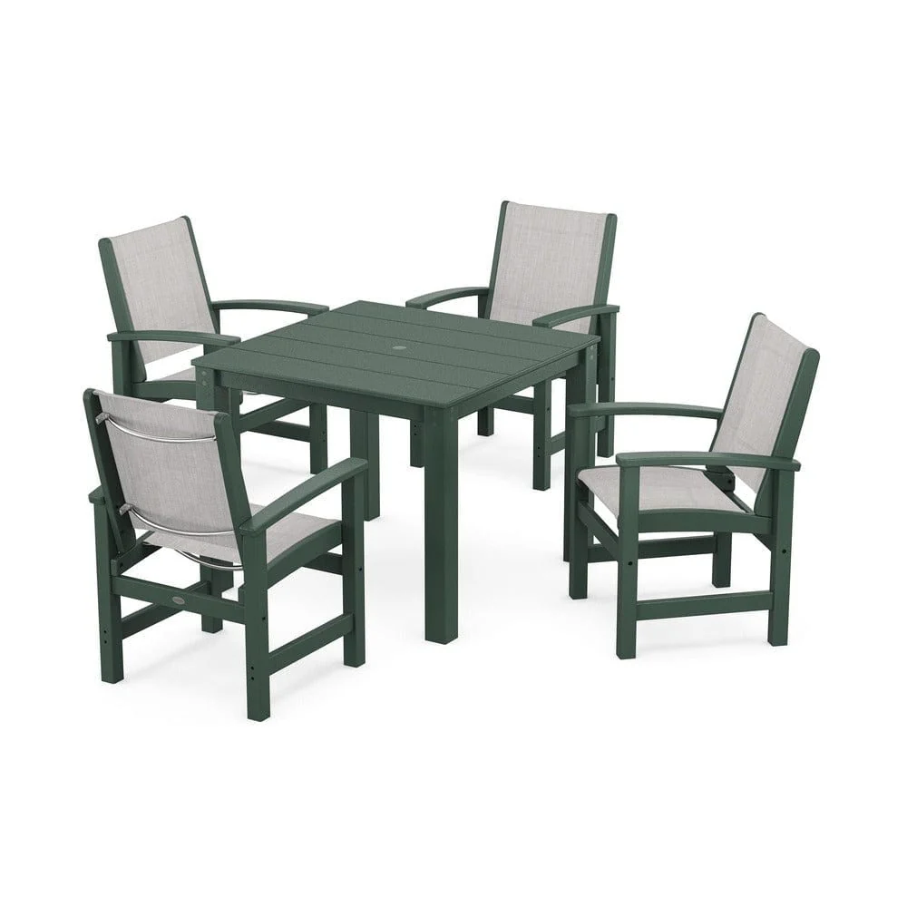 POLYWOOD® - Coastal 5-Piece Parsons Dining Set - PWS2278 - Image 52