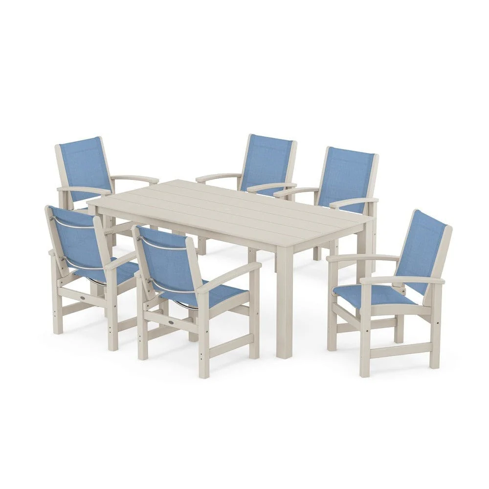 POLYWOOD® - Coastal 7-Piece Parsons Dining Set - PWS2275 - Image 11