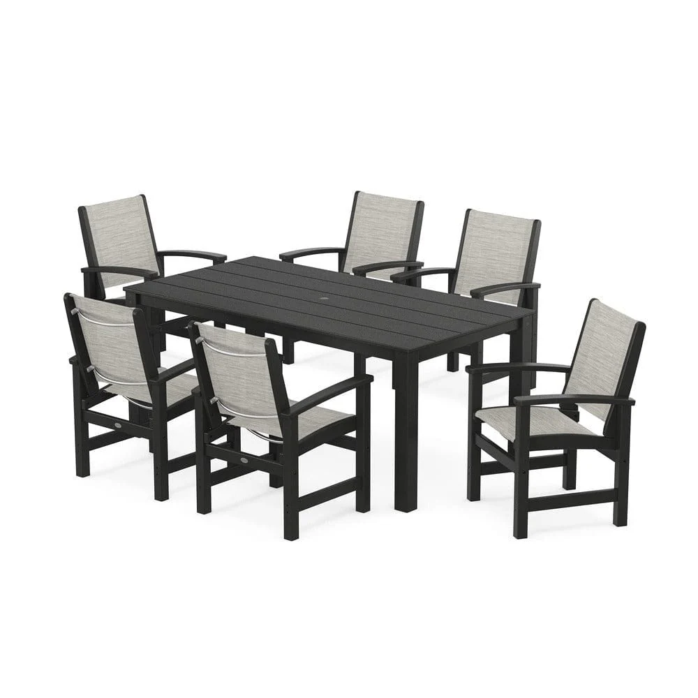 POLYWOOD® - Coastal 7-Piece Parsons Dining Set - PWS2275 - Image 25
