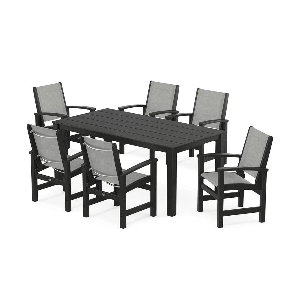 POLYWOOD® - Coastal 7-Piece Parsons Dining Set - PWS2275 - Image 5