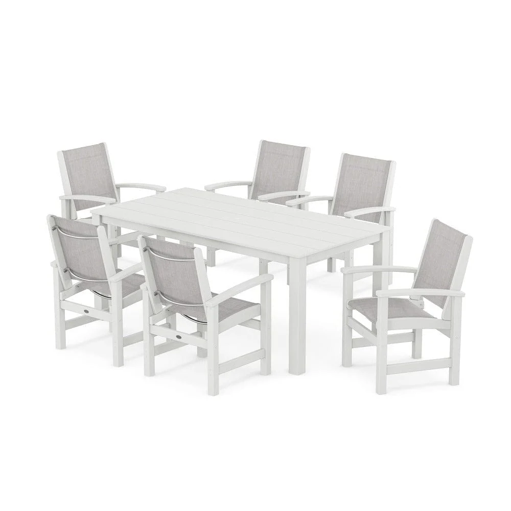 POLYWOOD® - Coastal 7-Piece Parsons Dining Set - PWS2275 - Image 52