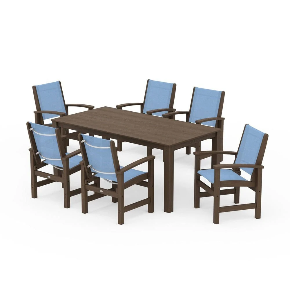 POLYWOOD® - Coastal 7-Piece Parsons Dining Set - PWS2275 - Image 82