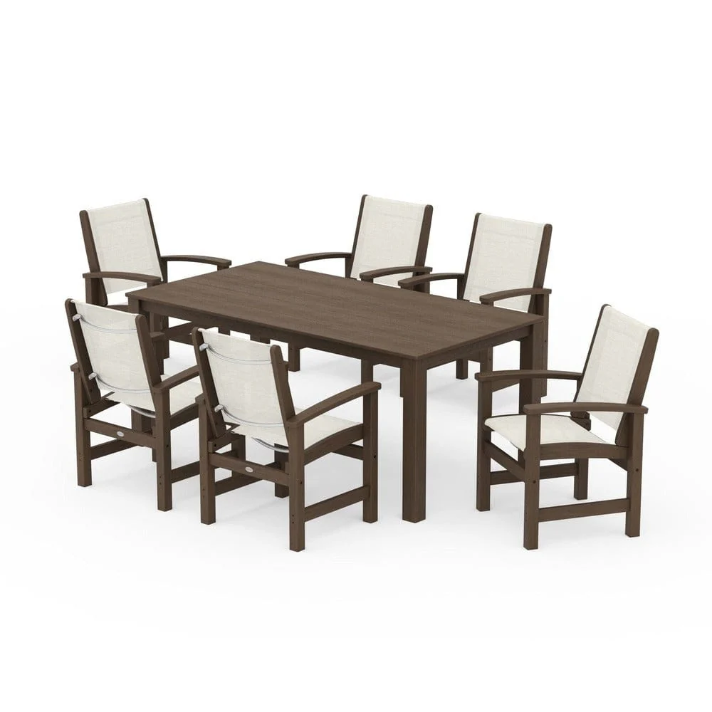 POLYWOOD® - Coastal 7-Piece Parsons Dining Set - PWS2275 - Image 84