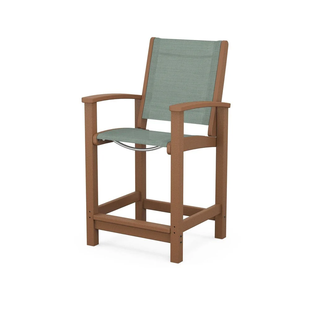 POLYWOOD® Coastal Counter Chair - 9011 - Image 100