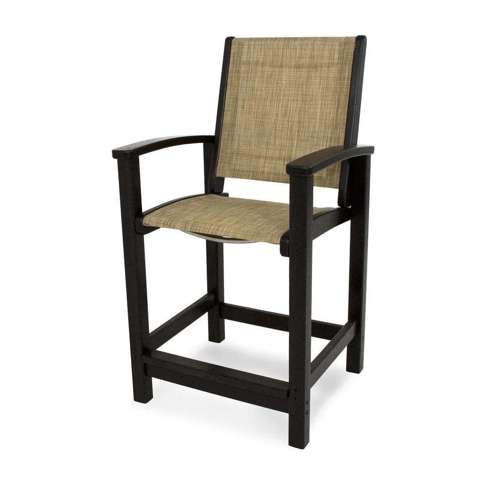 POLYWOOD® Coastal Counter Chair - 9011 - Image 128