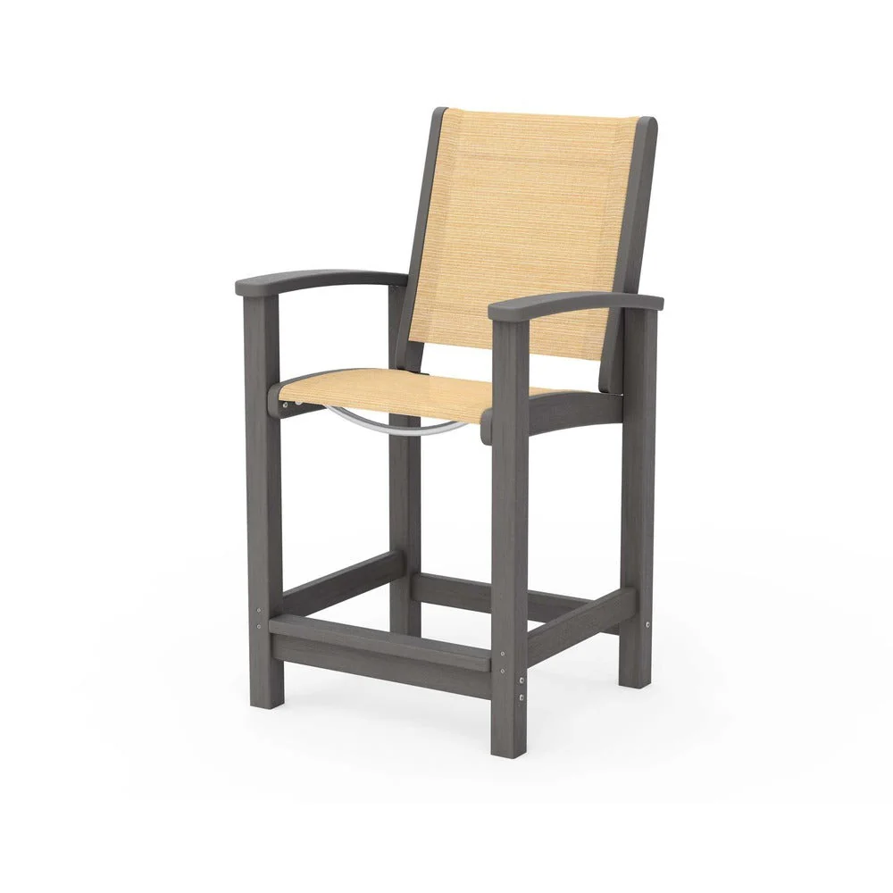 POLYWOOD® Coastal Counter Chair - 9011 - Image 14