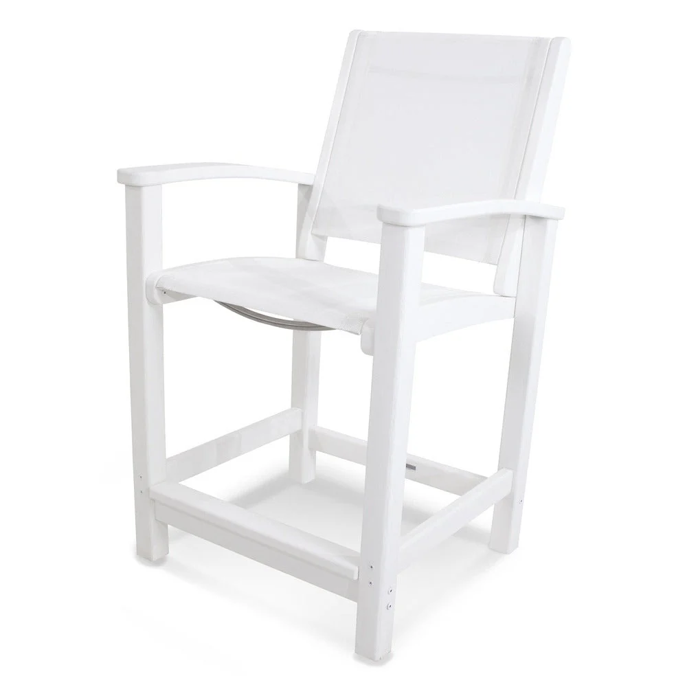 POLYWOOD® Coastal Counter Chair - 9011 - Image 24