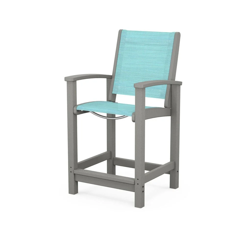 POLYWOOD® Coastal Counter Chair - 9011 - Image 36