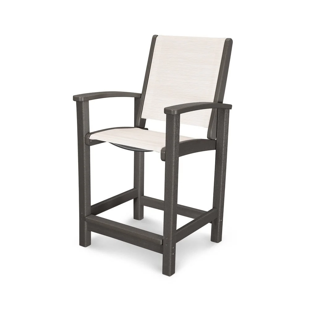 POLYWOOD® Coastal Counter Chair - 9011 - Image 43