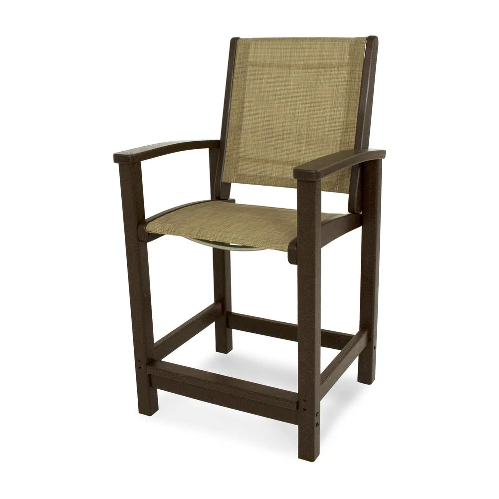 POLYWOOD® Coastal Counter Chair - 9011 - Image 49
