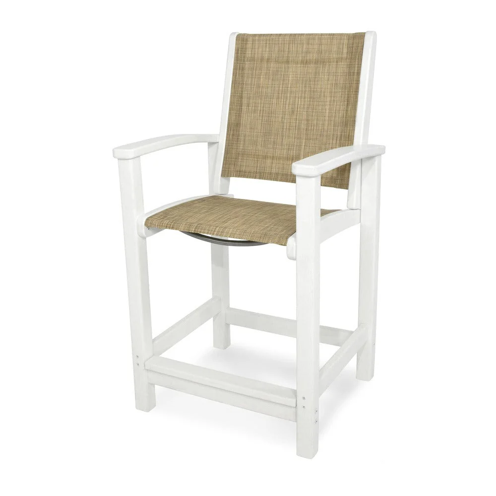 POLYWOOD® Coastal Counter Chair - 9011 - Image 60
