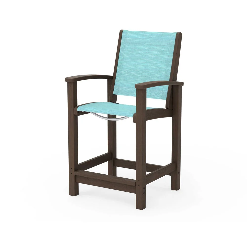 POLYWOOD® Coastal Counter Chair - 9011 - Image 71