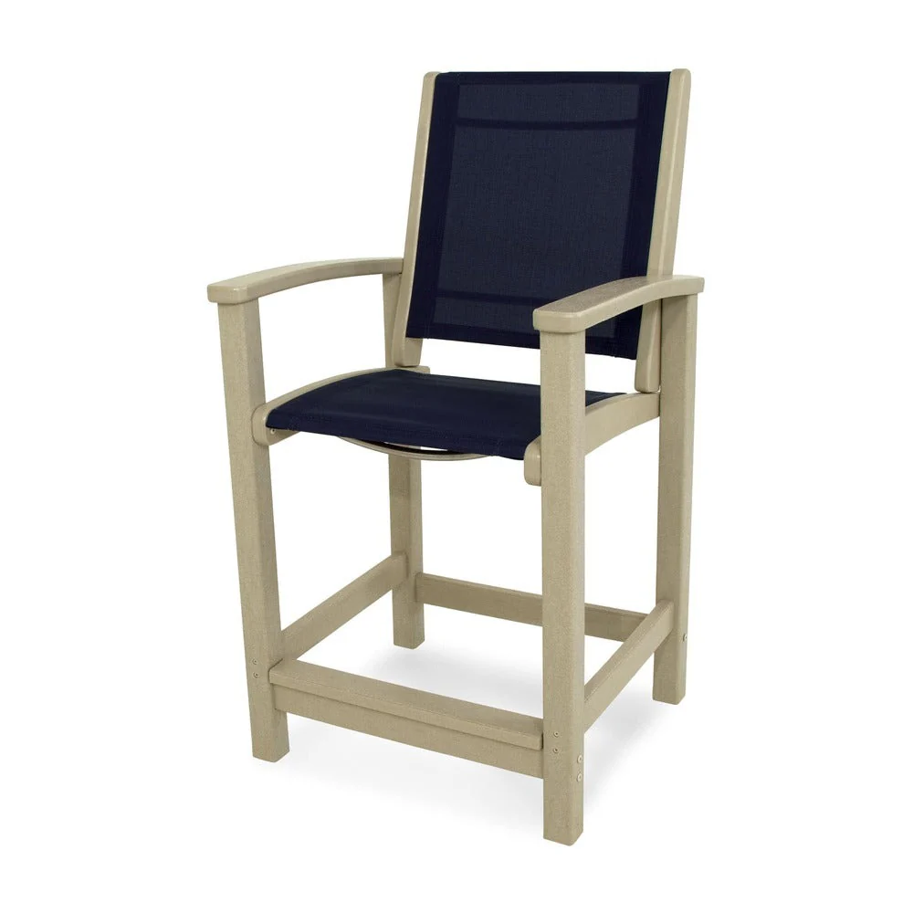 POLYWOOD® Coastal Counter Chair - 9011 - Image 72