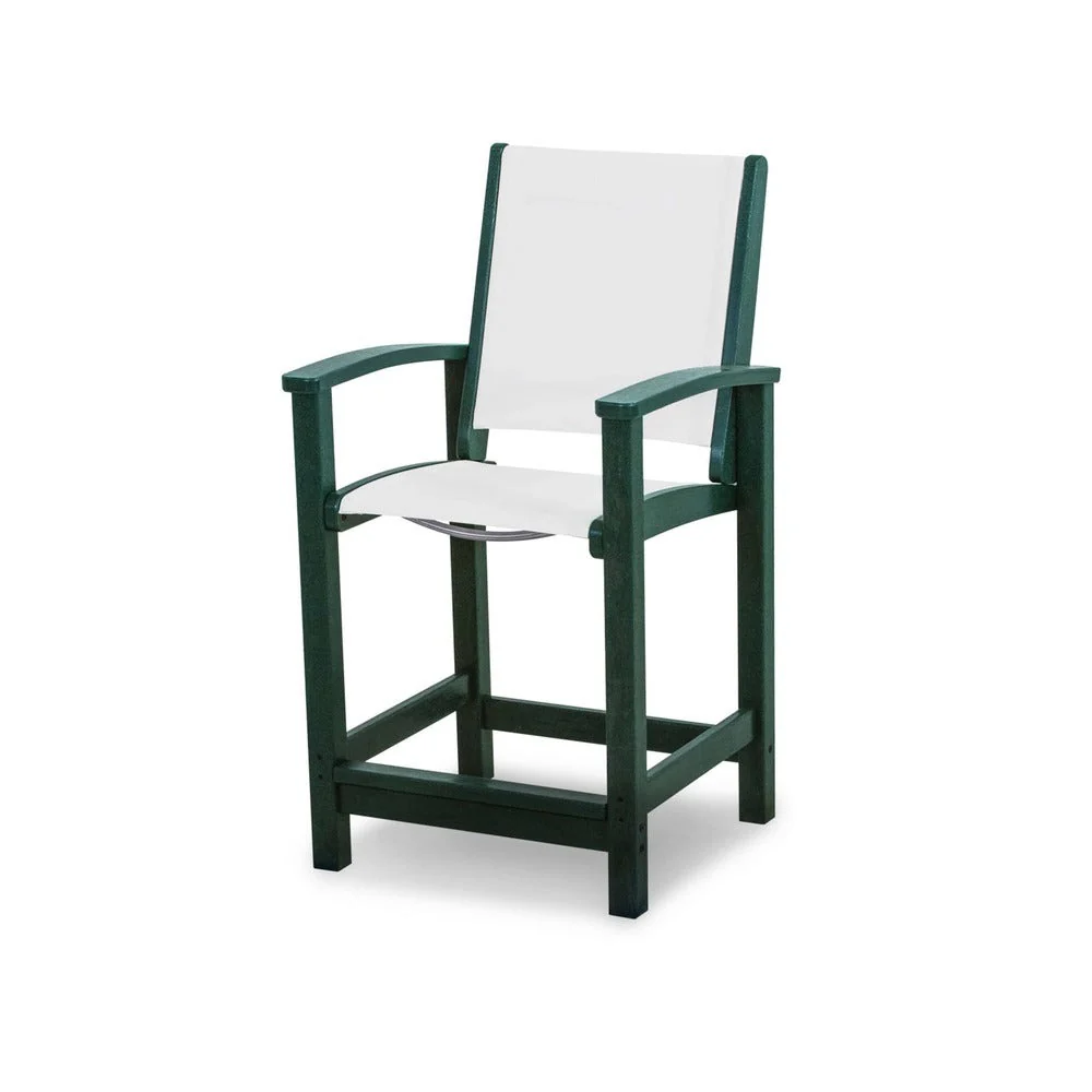 POLYWOOD® Coastal Counter Chair - 9011 - Image 78