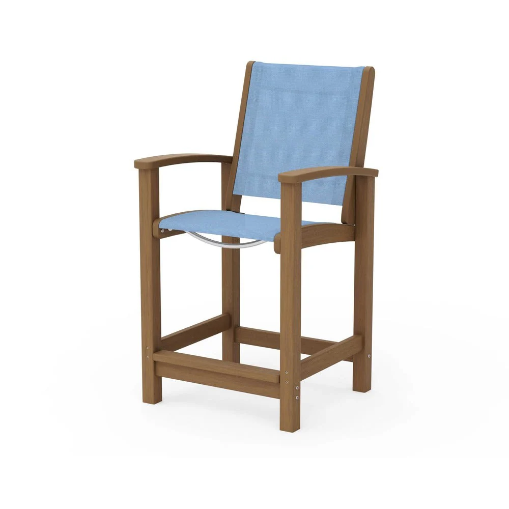 POLYWOOD® Coastal Counter Chair - 9011 - Image 86