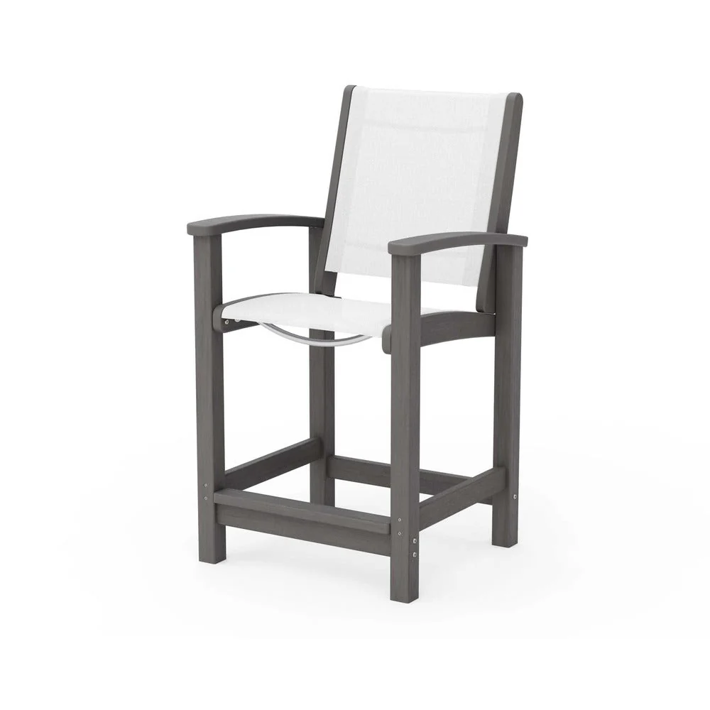 POLYWOOD® Coastal Counter Chair - 9011 - Image 97