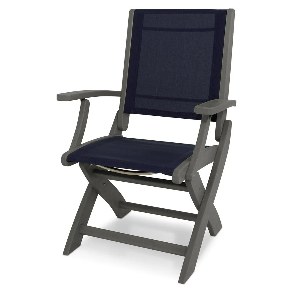 POLYWOOD® Coastal Folding Chair - 9000 - Image 45