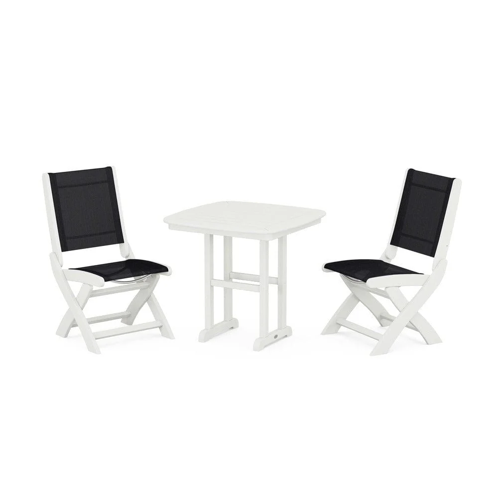 POLYWOOD® - Coastal Folding Side Chair 3-Piece Dining Set - PWS1207 - Image 33