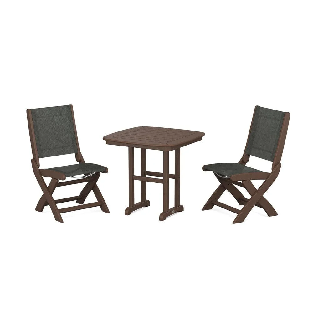 POLYWOOD® - Coastal Folding Side Chair 3-Piece Dining Set - PWS1207 - Image 47