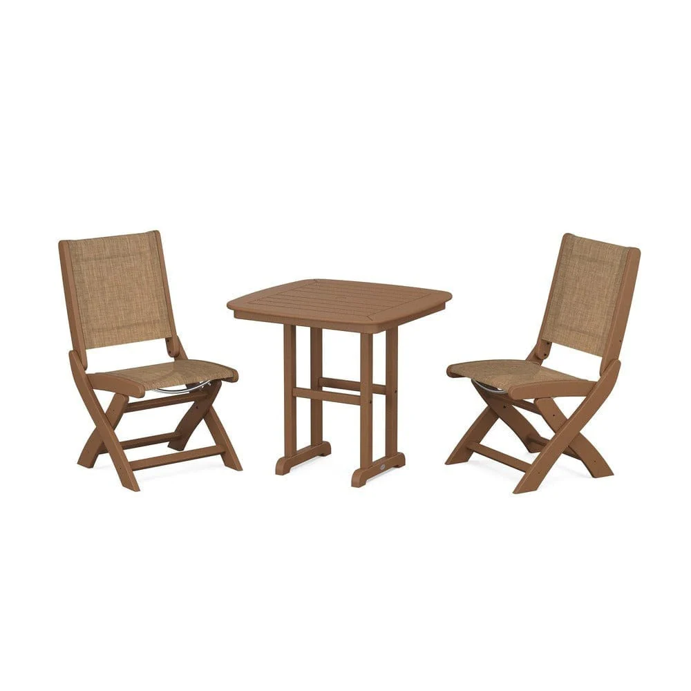 POLYWOOD® - Coastal Folding Side Chair 3-Piece Dining Set - PWS1207 - Image 64