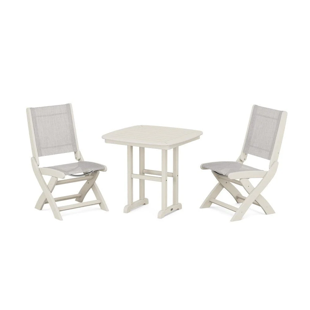 POLYWOOD® - Coastal Folding Side Chair 3-Piece Dining Set - PWS1207 - Image 68
