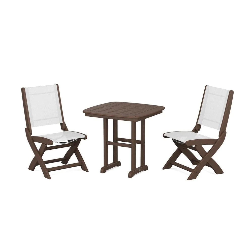 POLYWOOD® - Coastal Folding Side Chair 3-Piece Dining Set - PWS1207 - Image 71
