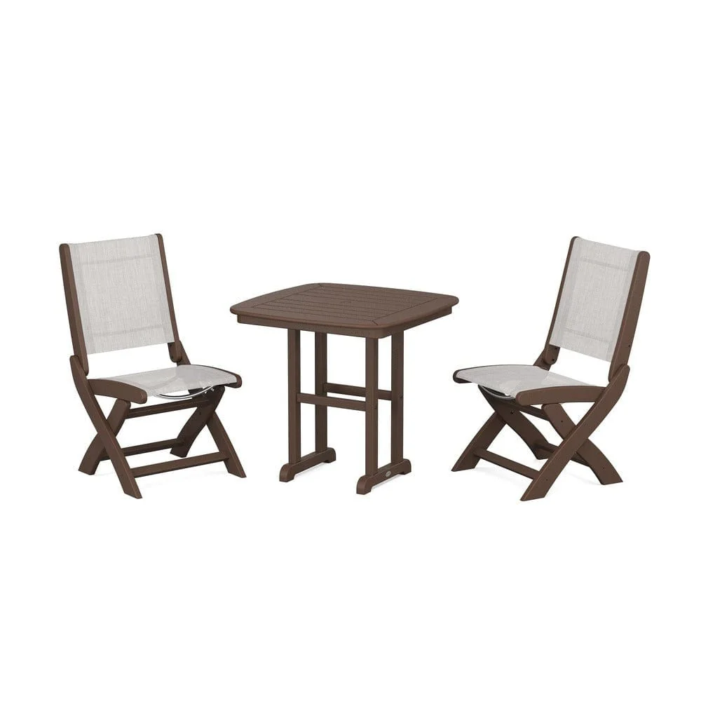 POLYWOOD® - Coastal Folding Side Chair 3-Piece Dining Set - PWS1207 - Image 90
