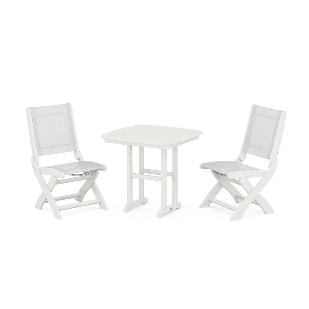 POLYWOOD® - Coastal Folding Side Chair 3-Piece Dining Set - PWS1207 - Image 96