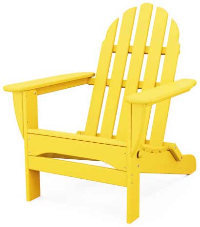 POLYWOOD® Classic Folding Adirondack Chair - AD5030 - Image 14