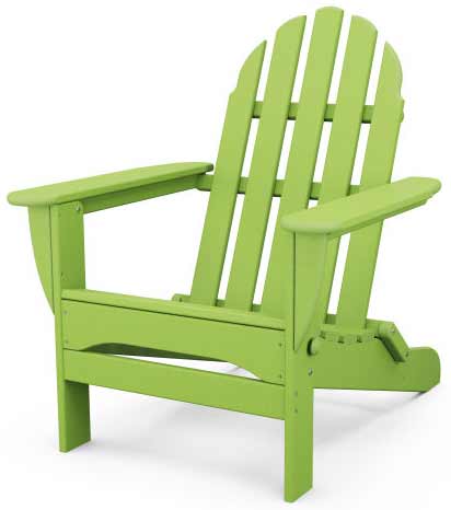 POLYWOOD® Classic Folding Adirondack Chair - AD5030 - Image 15