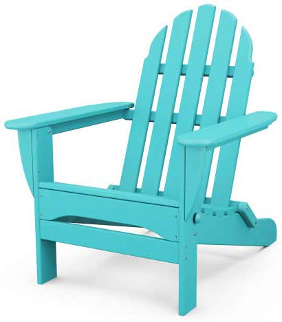 POLYWOOD® Classic Folding Adirondack Chair - AD5030 - Image 16