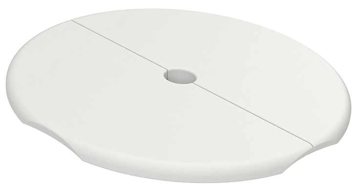 Ledge Lounger - Signature Side Table Lid With Umbrella Hole - In Pool Furniture - Image 3