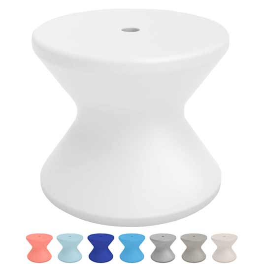 Ledge Lounger Signature Standard Side Table w/ Umbrella Hole - In Pool Furniture - Image 2