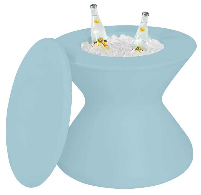 Ledge Lounger Signature Tall Ice Bin Side Table - In Pool Furniture - Image 2