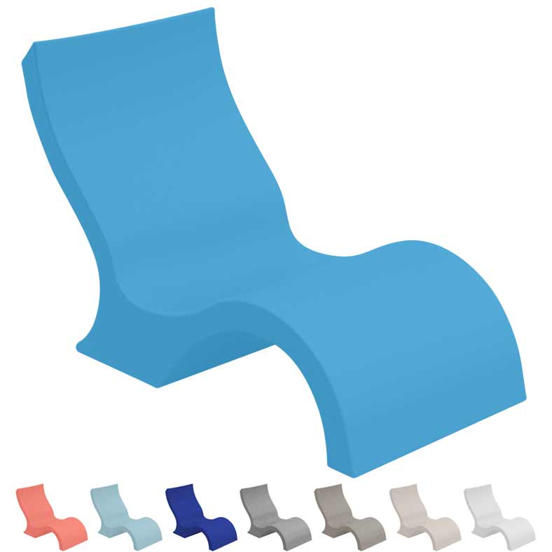 Ledge Lounger Signature Lowback Chair - In Pool Furniture - Image 2