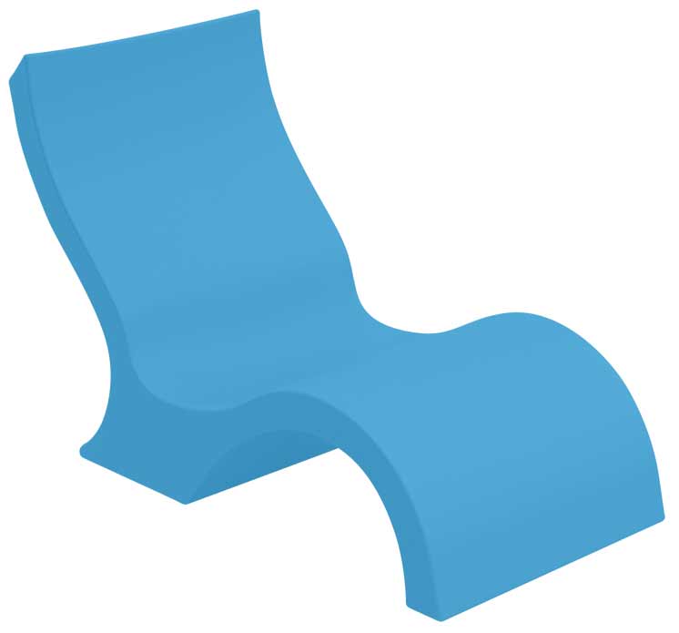 Ledge Lounger Signature Lowback Chair - In Pool Furniture - Image 5